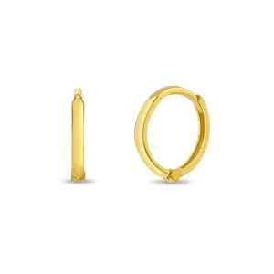 14k Gold Timeless Kids / Children's / Girls Earrings Hoop