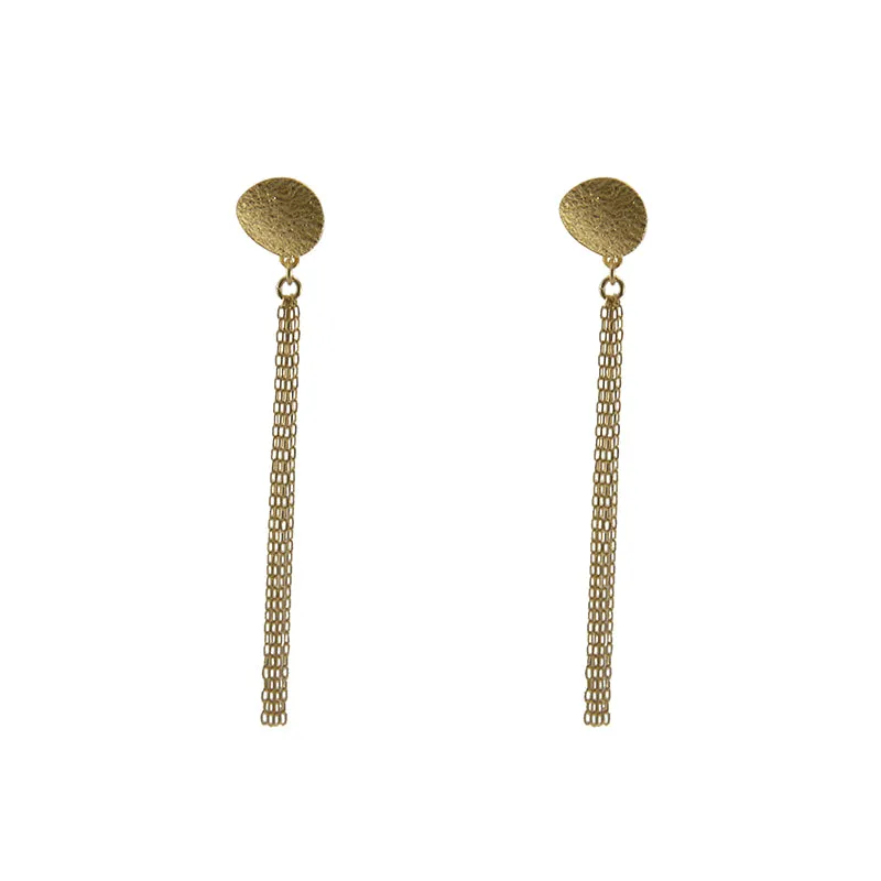 18K real 1.07g Gold Earrings