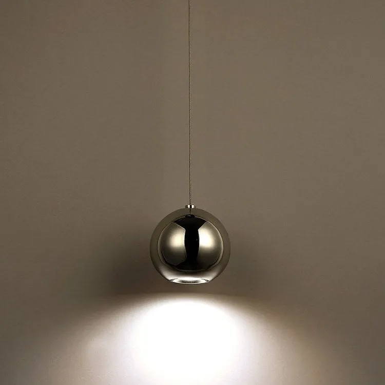 Acid Single-Light LED Round Pendant with Canopy 3000K - OPEN BOX