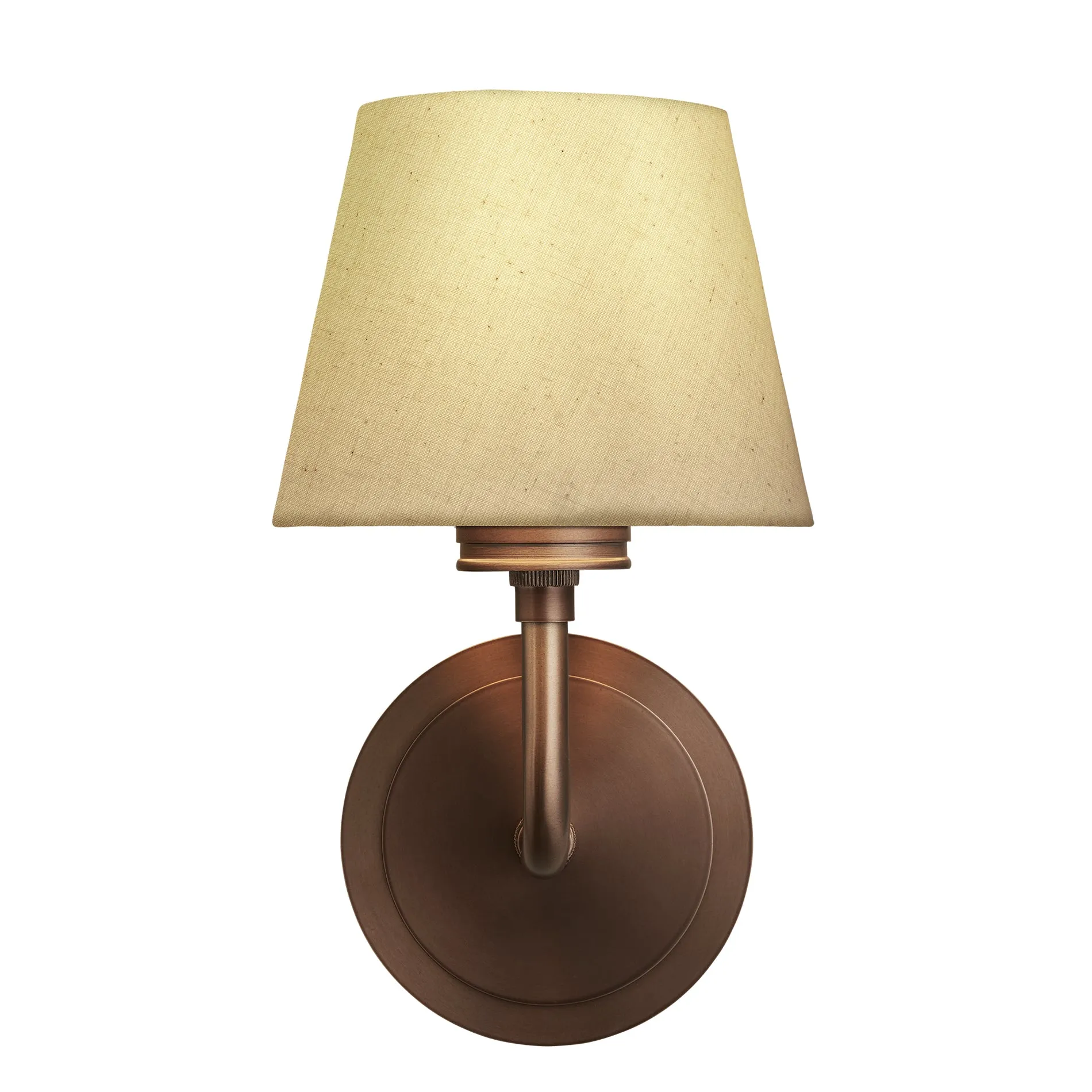 Albany Wall Light - Natural Cotton Shade