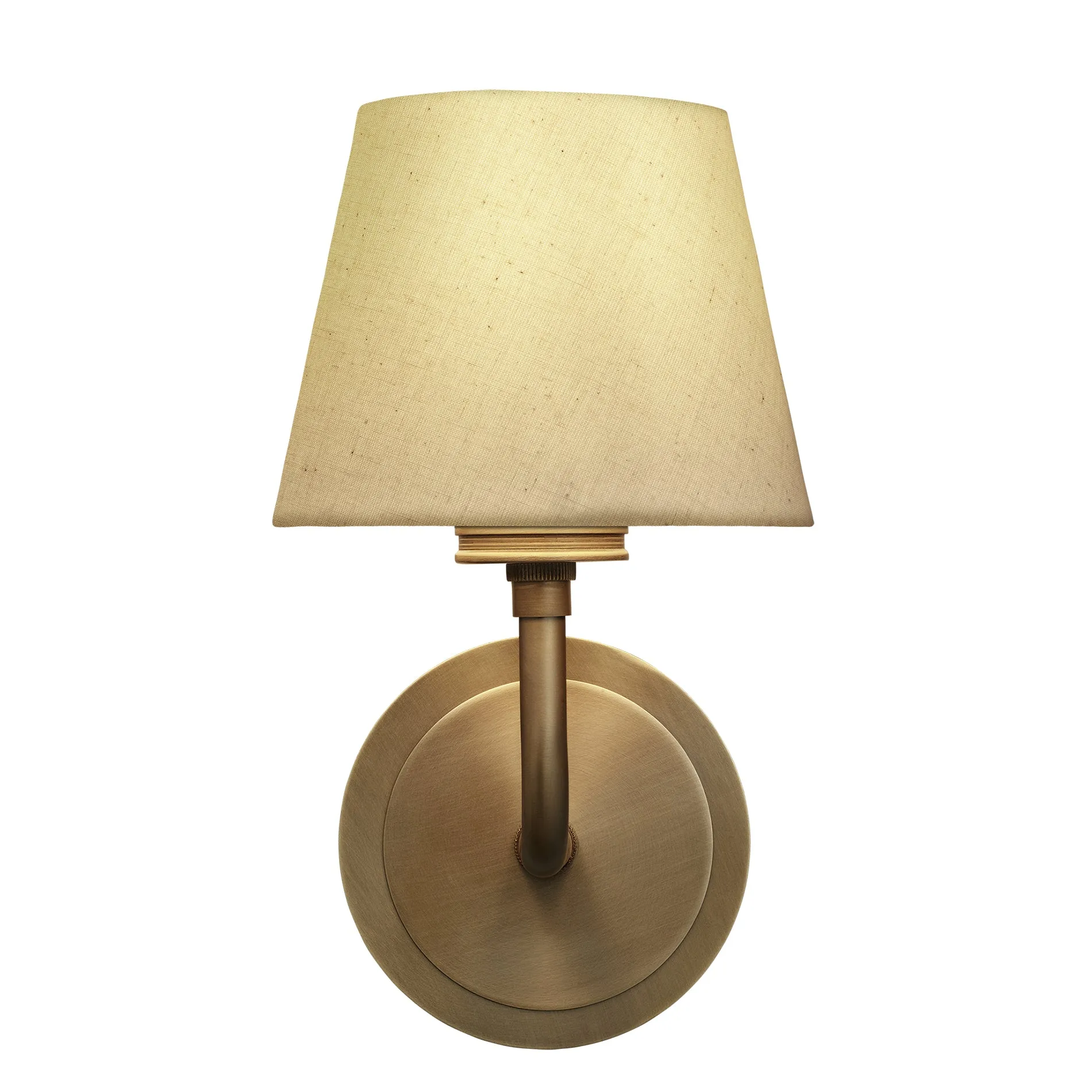 Albany Wall Light - Natural Cotton Shade