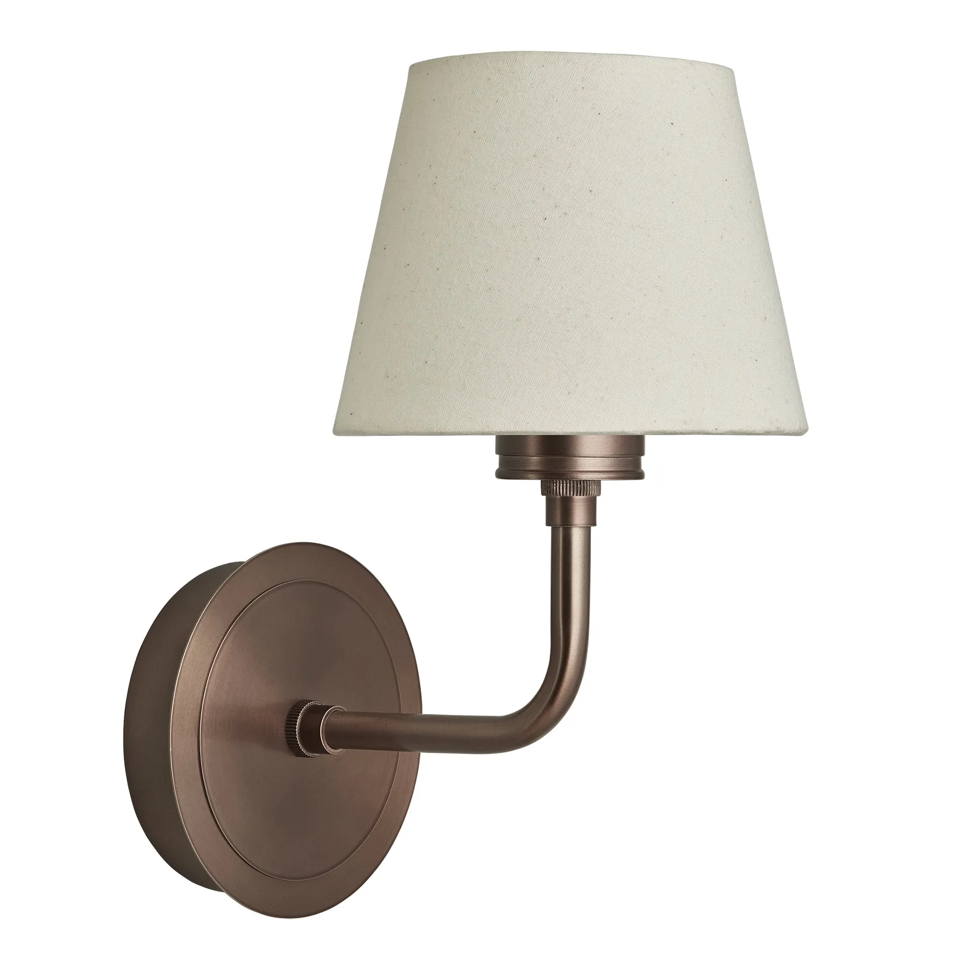 Albany Wall Light - Natural Cotton Shade