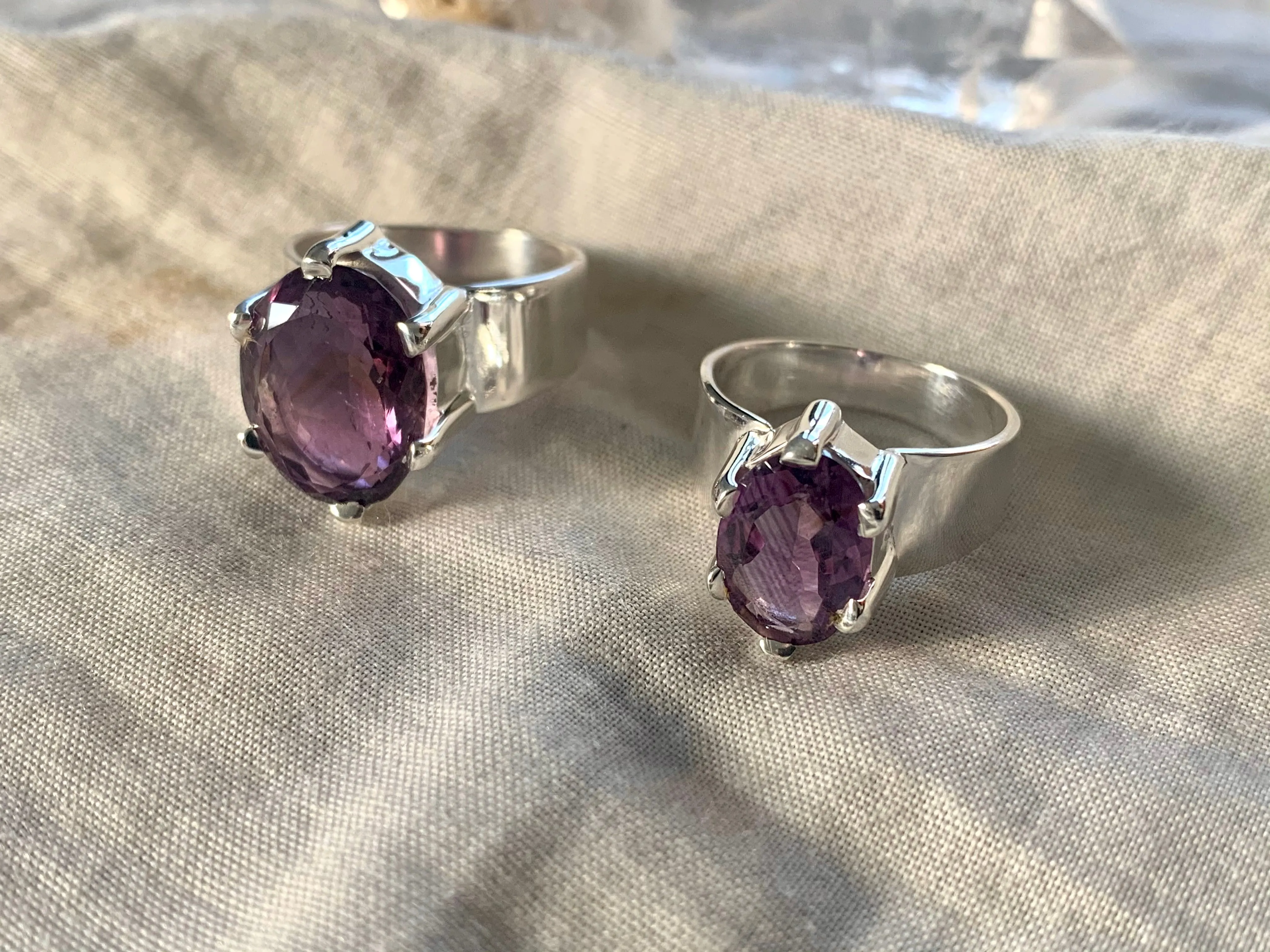 Amethyst Melusine Ring - Oval