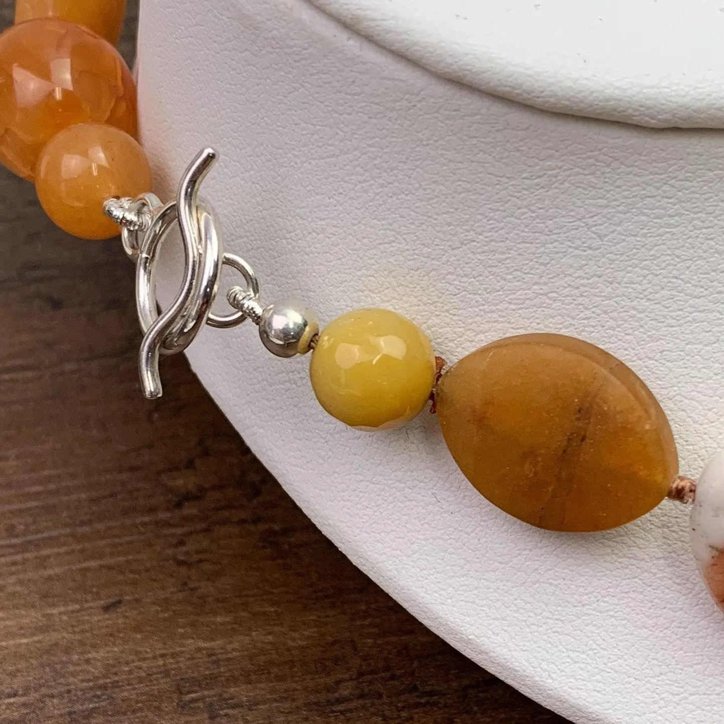 Autumn Presence Carnelian Necklace