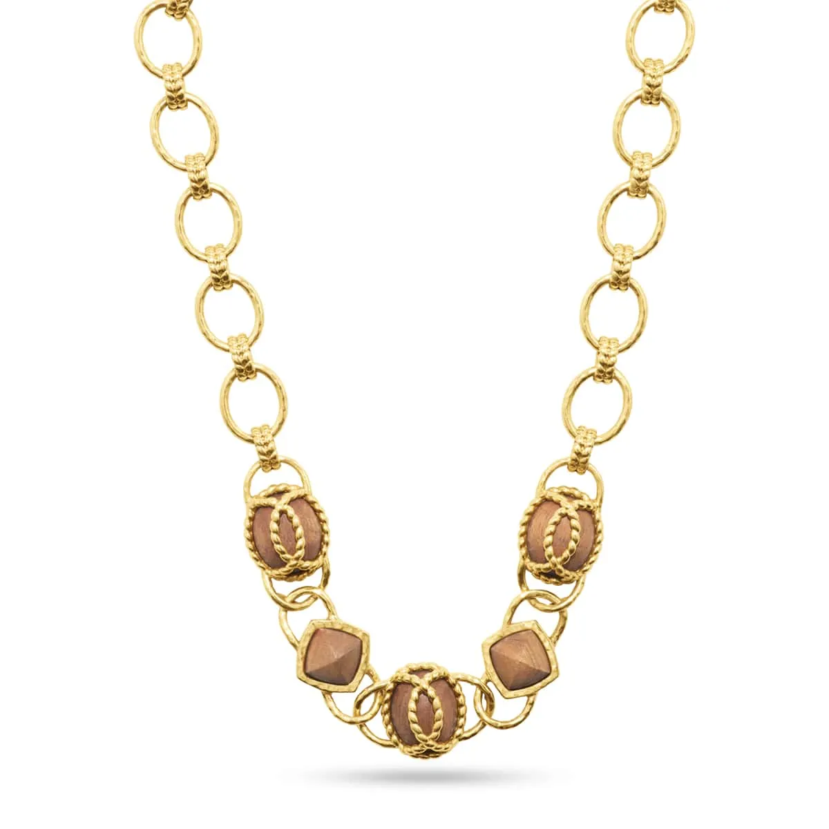 Blandine Chain Necklace - Teak