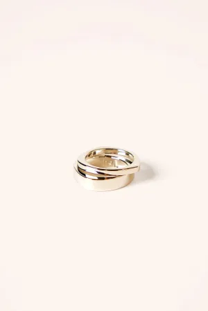 Chroma Ring Stack Gold