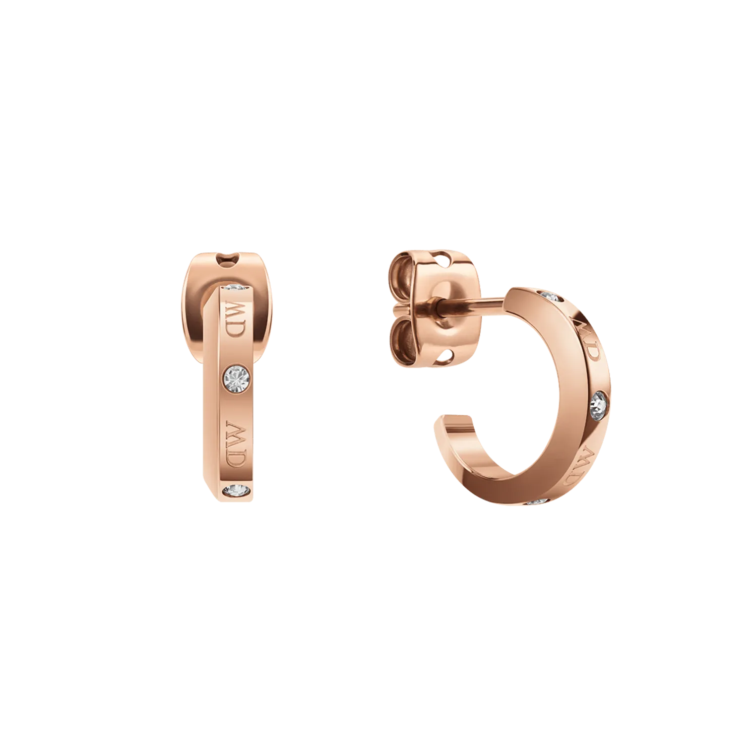 Classic Lumine Rose Gold Earrings DW00400349