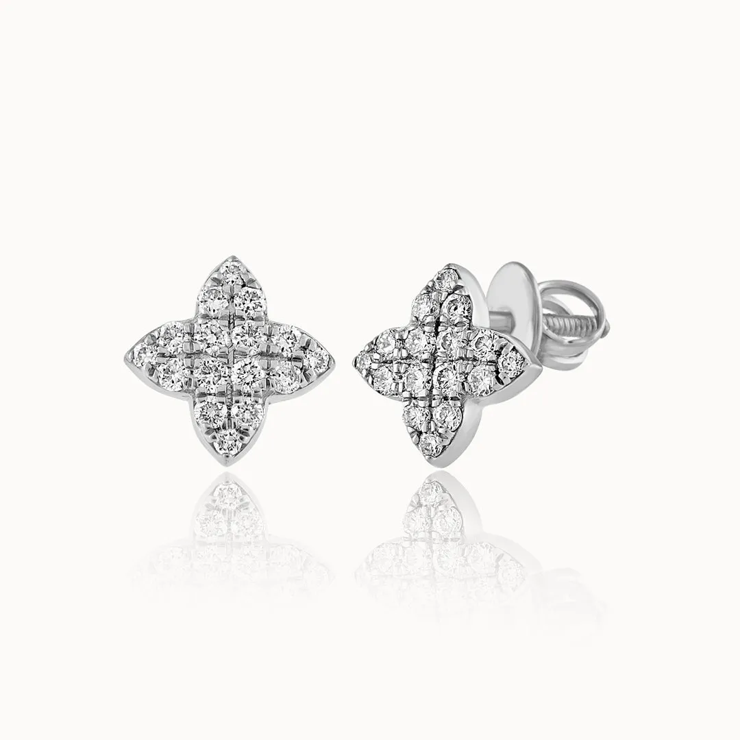 Clover Diamond Earrings