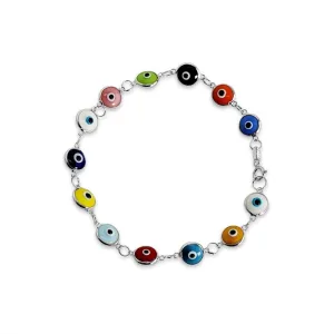 Colorful Evil Eye Bracelet