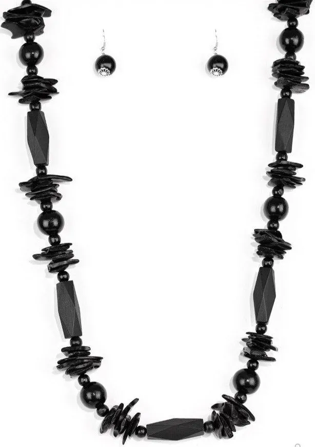 Cozumel Coast Black Necklace Set