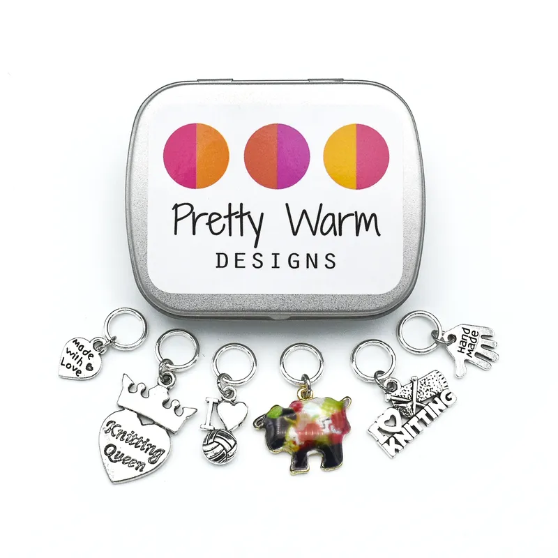 Decorative Ring Stitch Markers