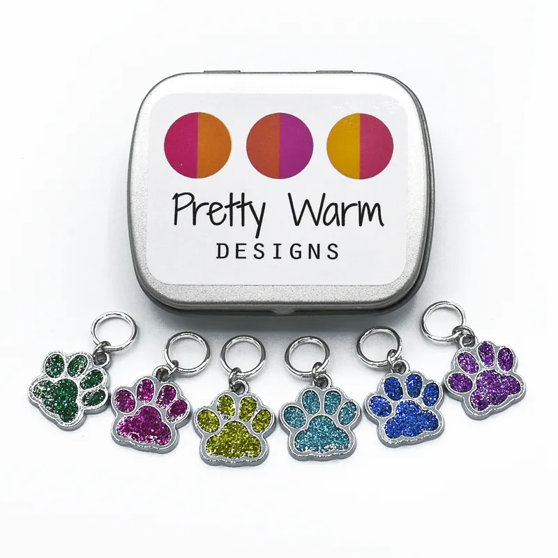 Decorative Ring Stitch Markers