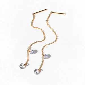 Dewdrop Threader Earrings