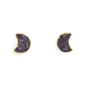 Druzy Stud Earrings