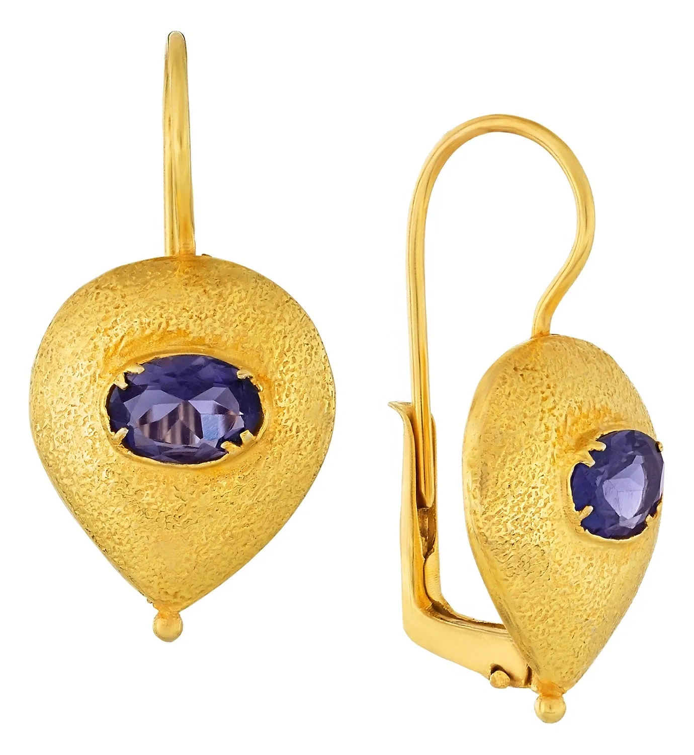 Evelina Iolite Earrings