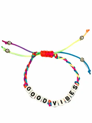 Friendship Bracelet - Good Vibes Bright