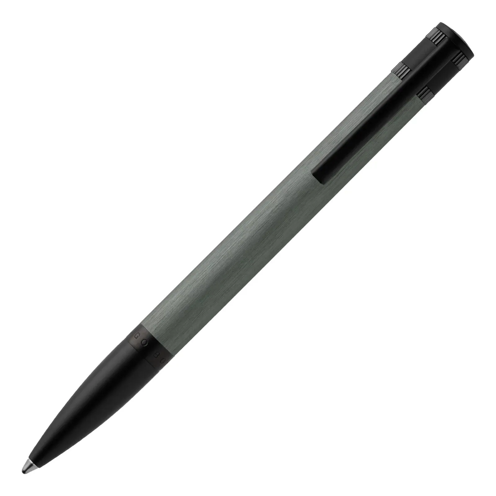 HUGO BOSS Ballpoint Pen Explore Brushed Grey