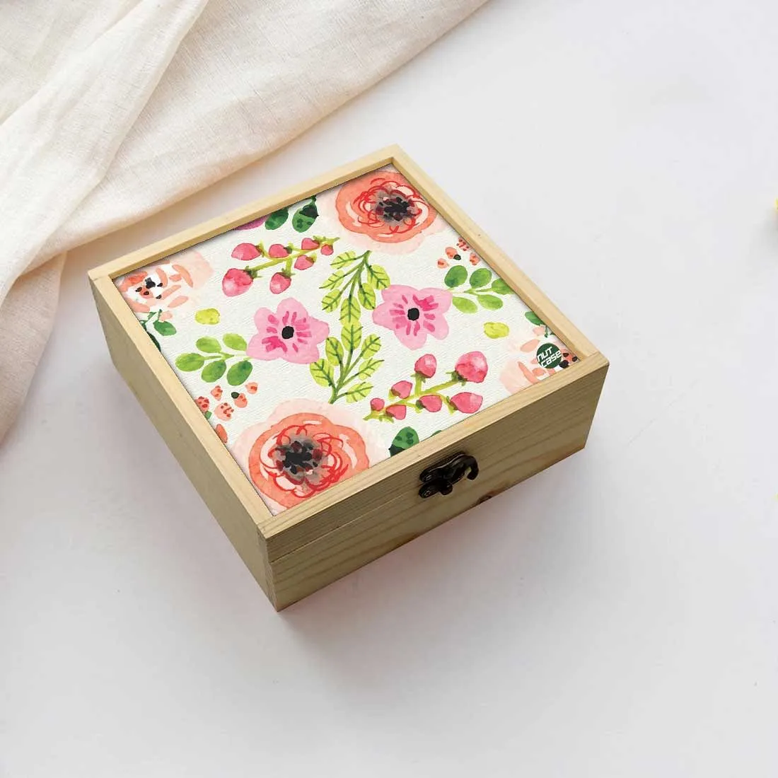 Jewellery Box Makepup Organizer -  Baby Flower