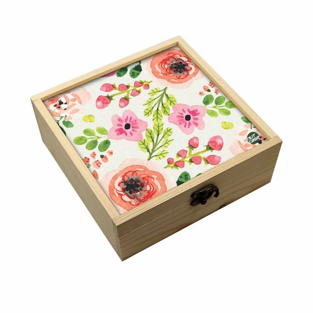 Jewellery Box Makepup Organizer -  Baby Flower