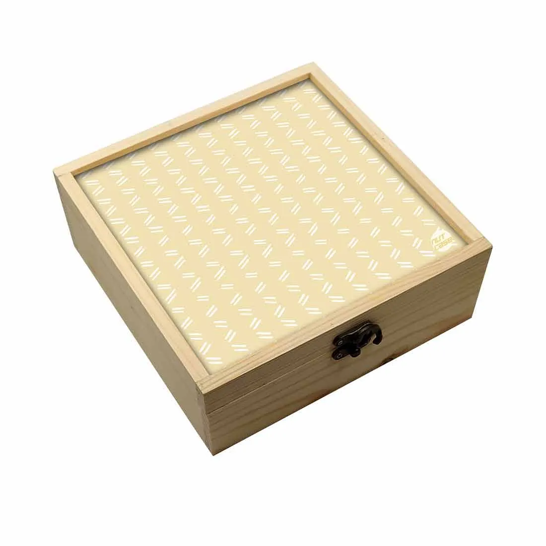 Jewellery Box Makepup Organizer -  Yellow Shade