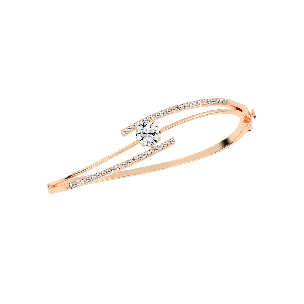 Luxurious Diamond Gold Bracelet