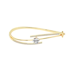 Luxurious Diamond Gold Bracelet