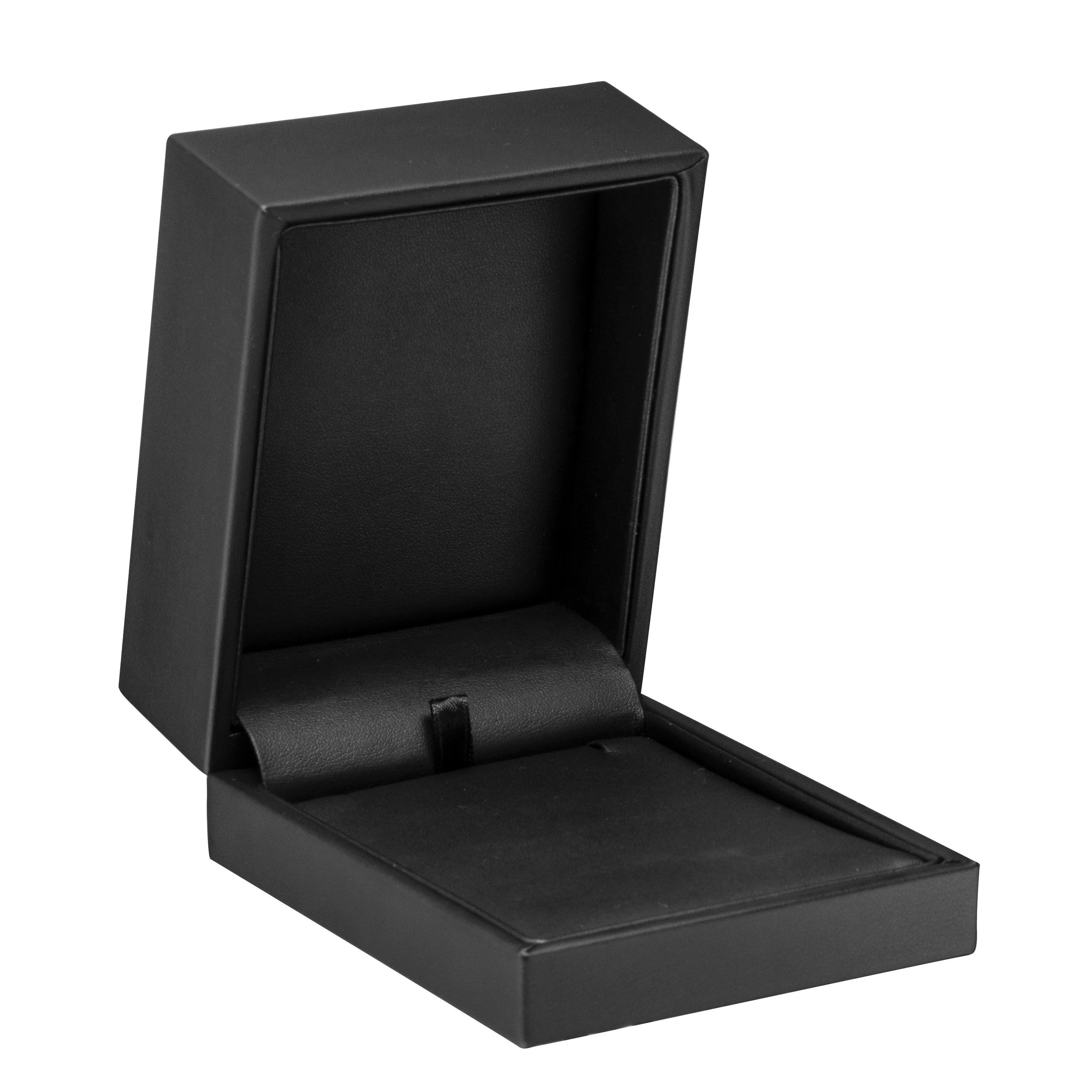 Luxury Leather Long Earring/Pendant Box, Opulent Collection