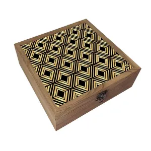 Nutcase Designer jewellery box for girls Wooden  - Unique Gifts -Diamond