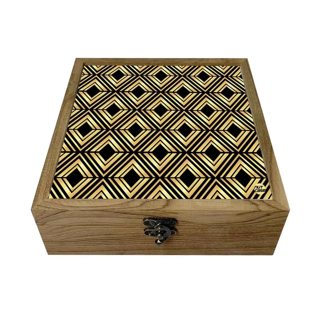 Nutcase Designer jewellery box for girls Wooden  - Unique Gifts -Diamond