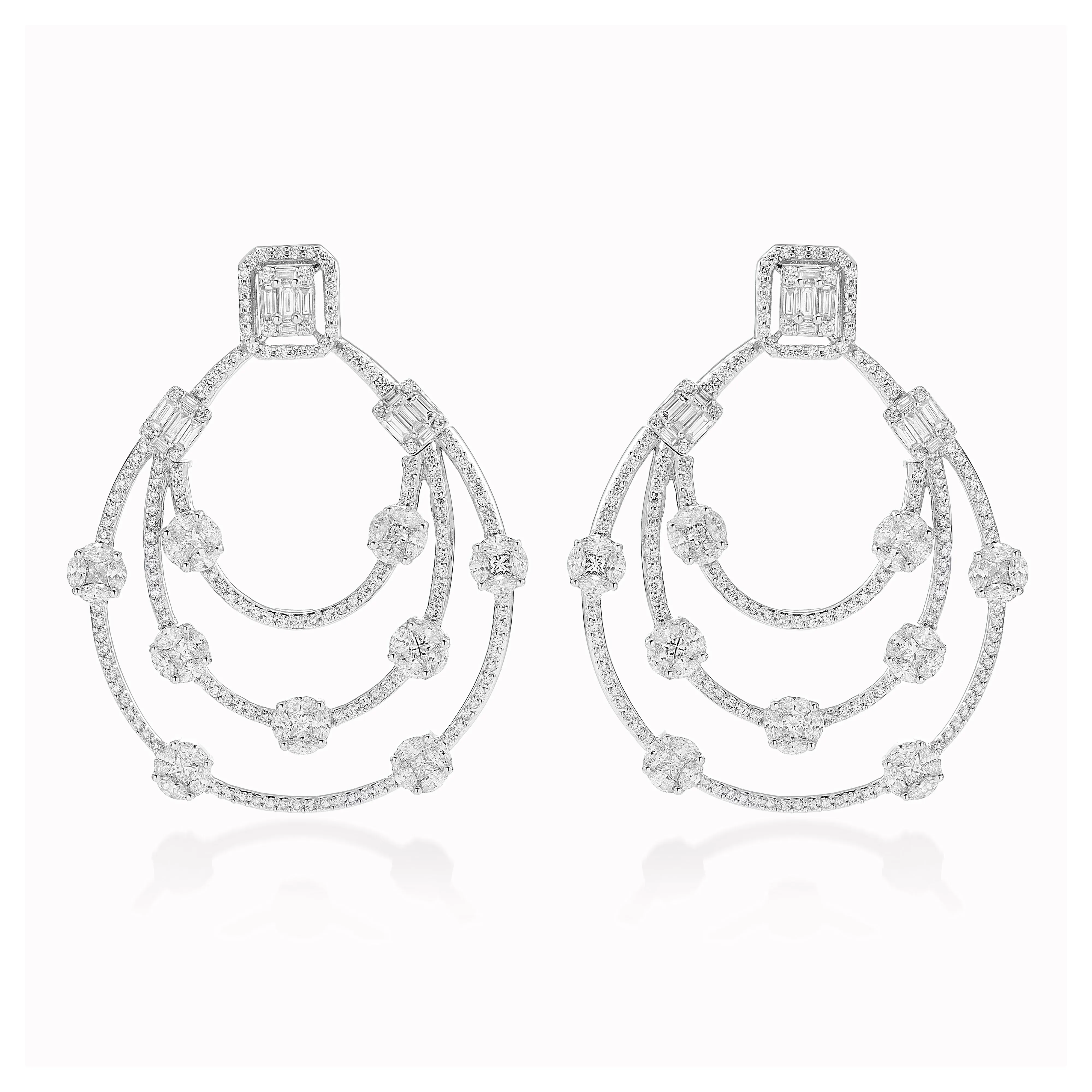 One Celosia Diamond Earrings*