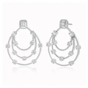 One Celosia Diamond Earrings*