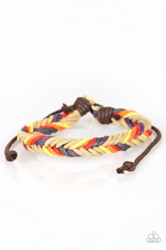 Paparazzi Bracelet ~ Canyon Rainbow - Multi