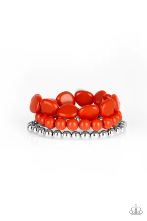 Paparazzi Bracelet ~ Color Venture - Orange