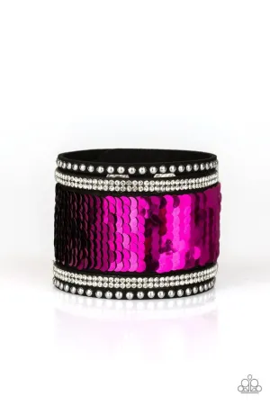 Paparazzi Bracelet ~ MERMAIDS Have More Fun - Pink