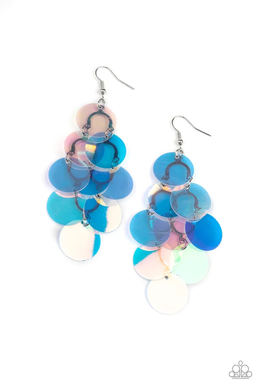 Paparazzi Earring ~ Mermaid Shimmer - Multi