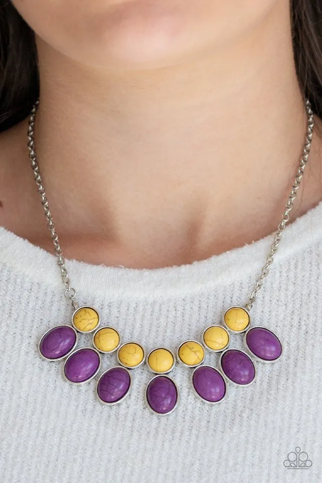 Paparazzi Necklace ~ Environmental Impact - Purple