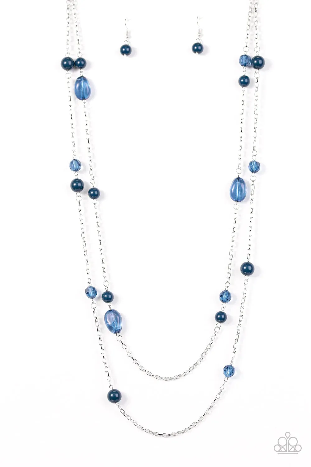 Paparazzi Necklace ~ In Your GLEAMS - Blue