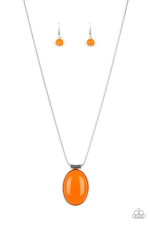 Paparazzi Necklace ~ Rising Stardom - Orange