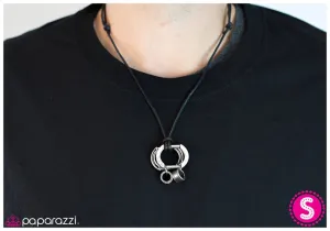 Paparazzi Necklace ~ The View From The Top - Black