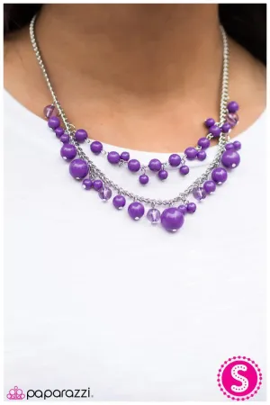 Paparazzi Necklace ~ The Wedding Planner - Purple