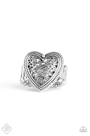 Paparazzi Ring ~ I Adore You - Silver