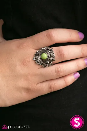 Paparazzi Ring ~ Megastar - Green