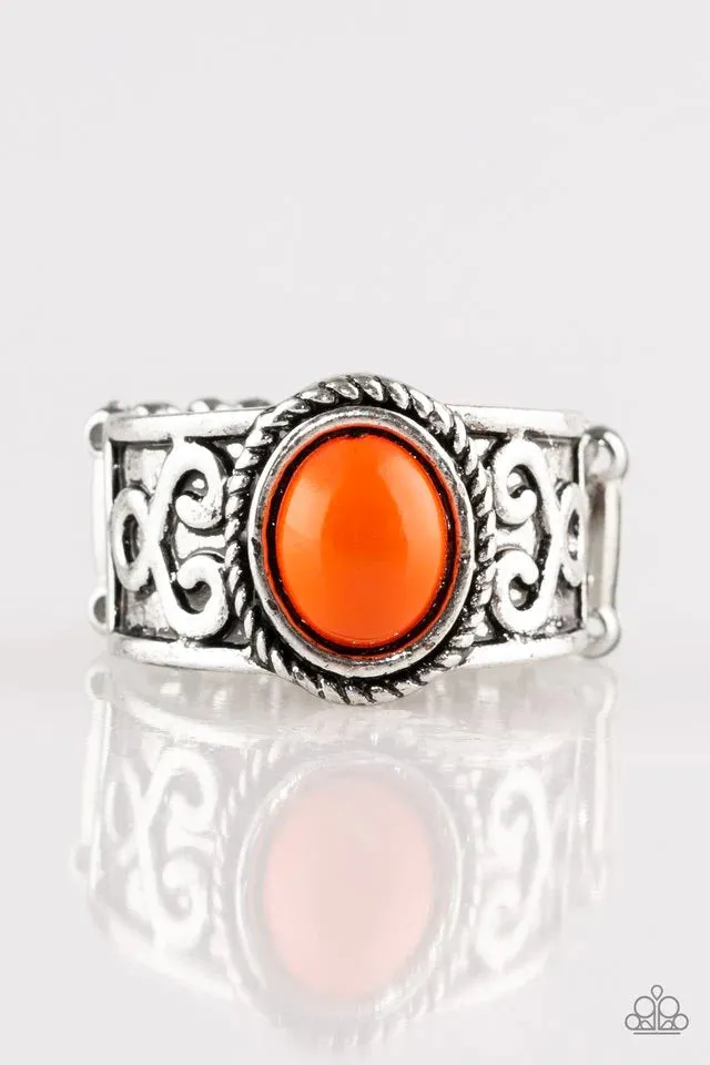 Paparazzi Ring ~ Totally Tidal - Orange