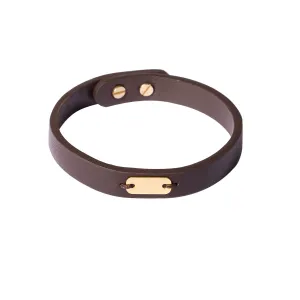 Plate Leather Bracelet