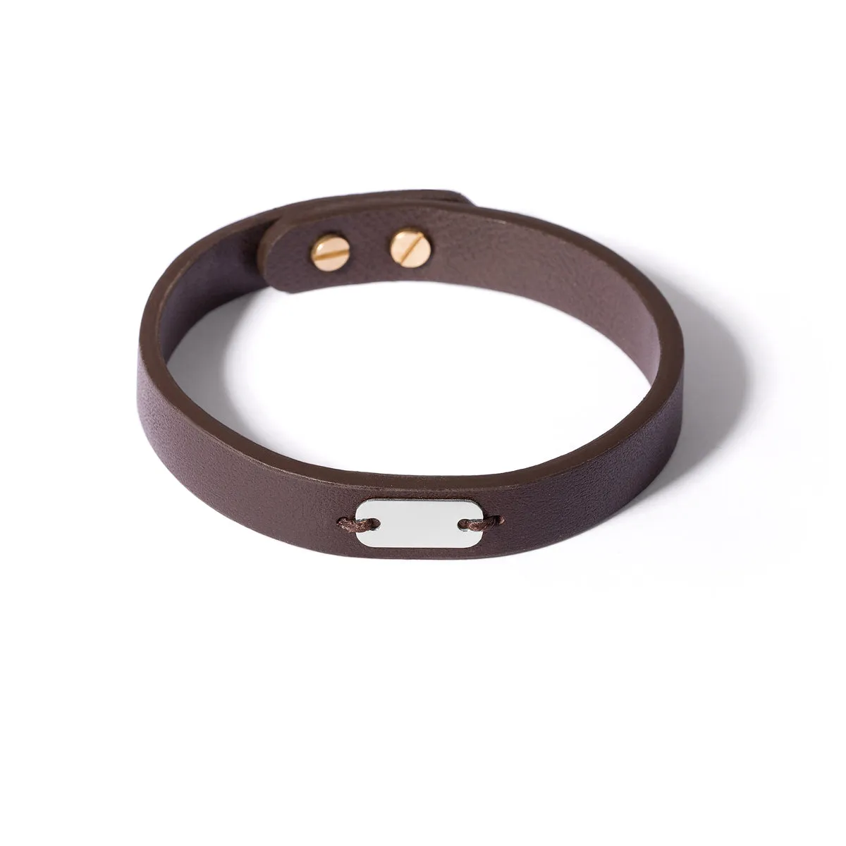 Plate Leather Bracelet