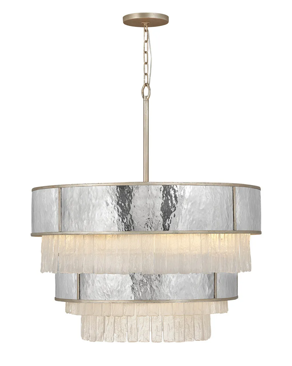 Reverie Large Multi Tier Chandelier in Champagne Gold