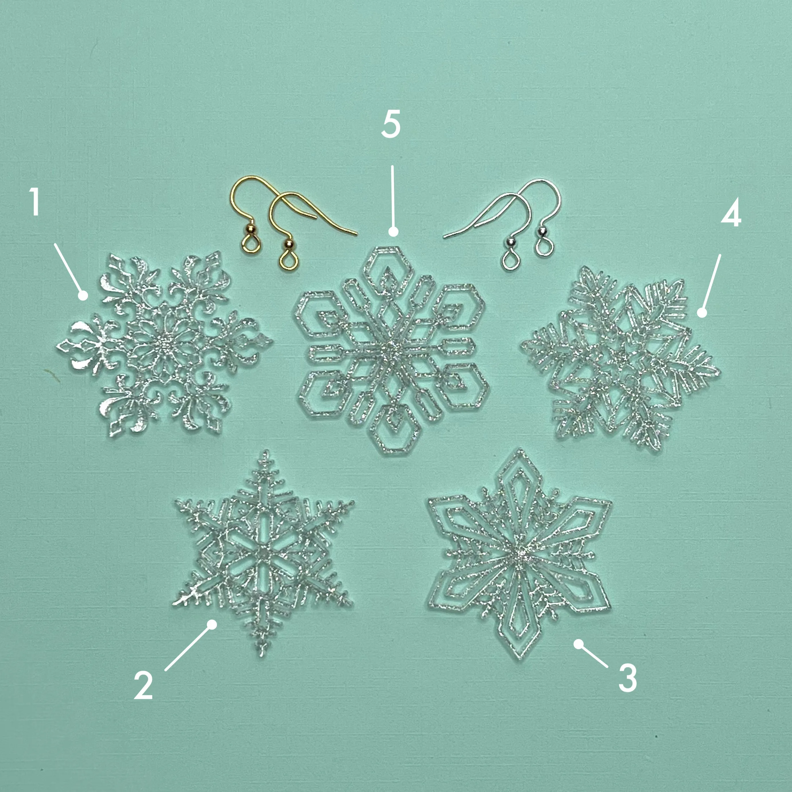 Snowflake Earrings