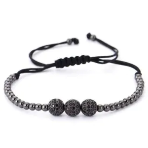 Sons of Odin Bracelet Triple Black