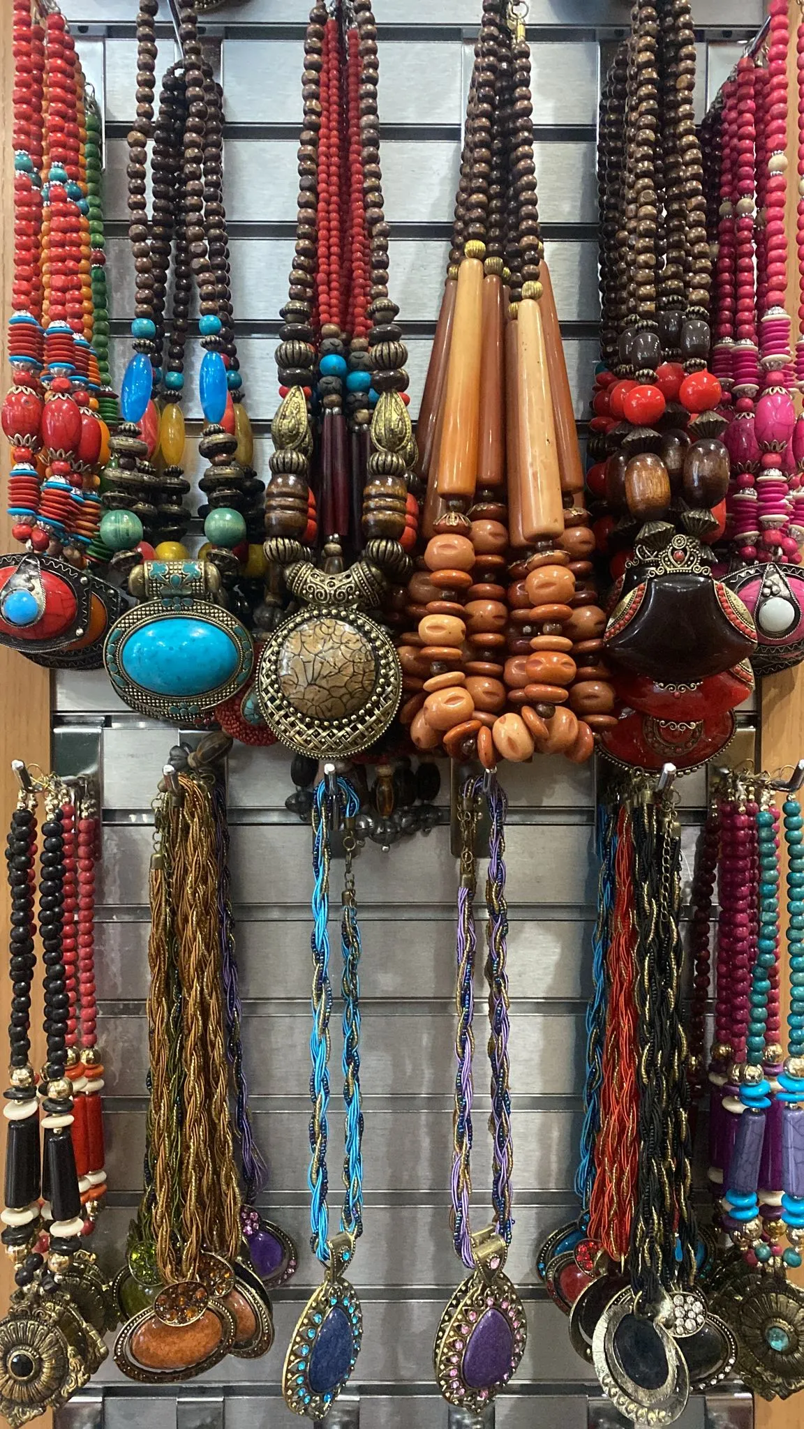 Tibetan Beaded Necklaces (Assorted)