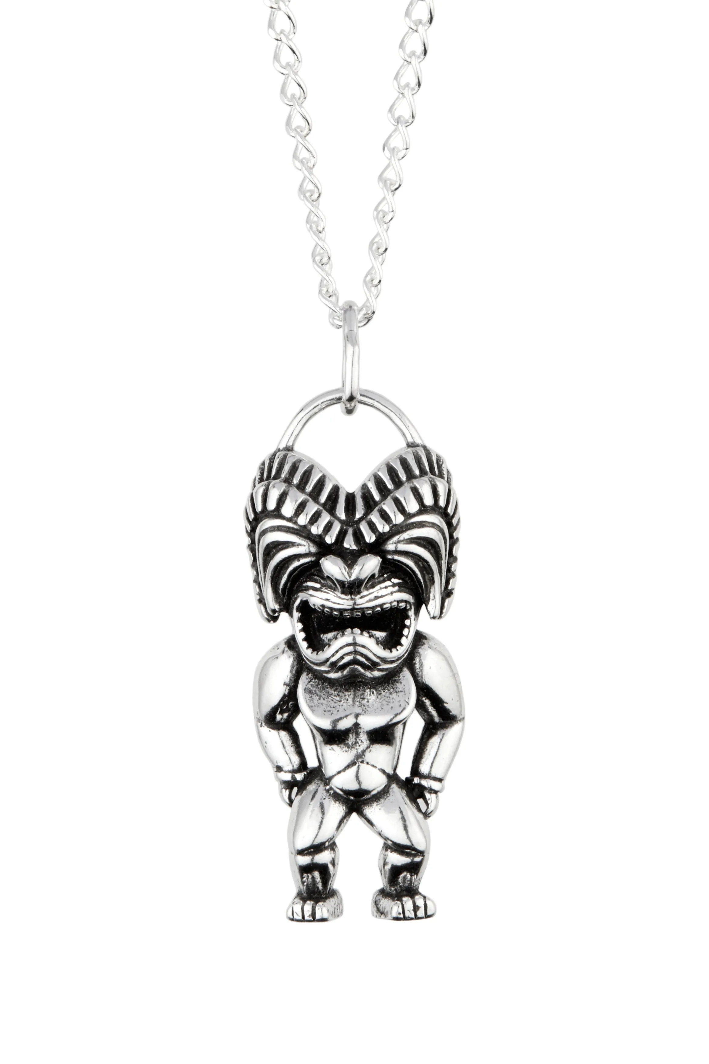 Tiki Man Necklace